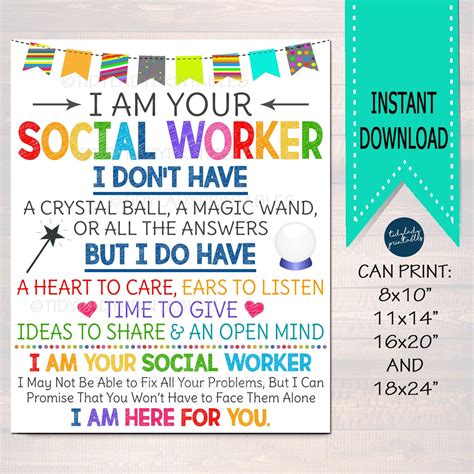 Social Worker Office Decor, I Am Your School Social Worker Sign, School Social Worker Office ...