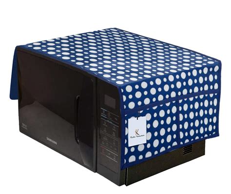Kuber Industries Polka Dots Design PVC Microwave Oven Top Cover with ...