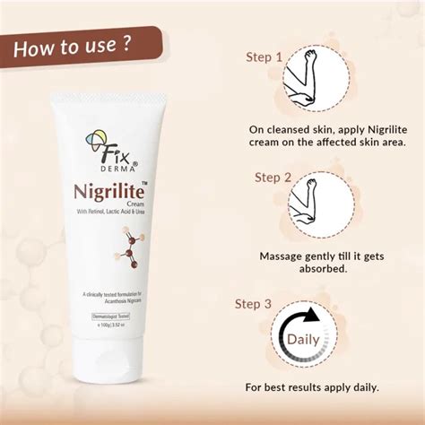 Fixderma Nigrilite Cream, 100gm – OPERIO india