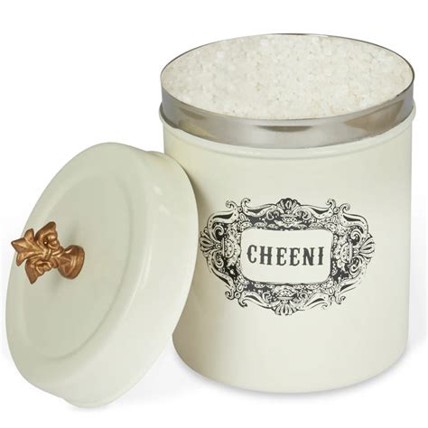 Buy Elan Chai, Cheeni Kaffee Canisters, Set of 3 (Stainless Steel, 800 ...