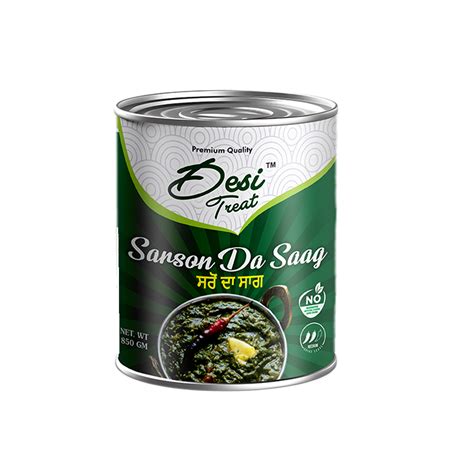 Buy Sarson da Saag – Canned Sarson da Saag | Ready to Cook – DesiTreat