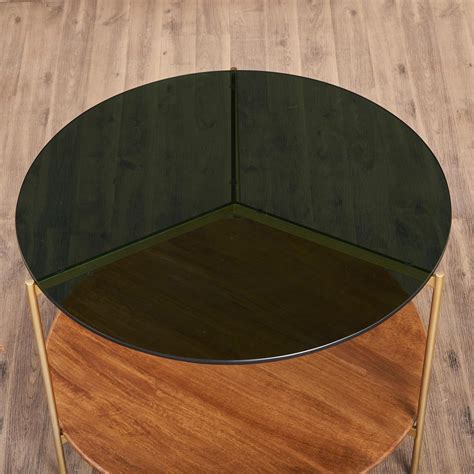 Buy Noir Glass Top Coffee Table - Black from Home Centre at just INR ...