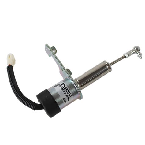 Buy SINOCMP 4911834 12V Diesel Engine Stop Solenoid Fuel Shutoff Valve ...