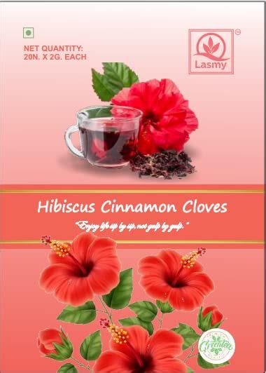 Lasmy Hibiscus Cinnamon Cloves Tea (20 Tea Bags, 40g) : Amazon.in ...