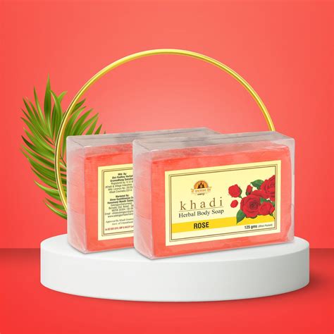 KHADI- ROSE SOAP – Prabhu Prasad