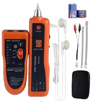 COOLCOLD Lan Tester with Wire Tracker | Ethernet Network Cable Tester ...