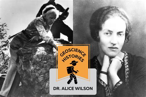 Geoscience Histories: Dr. Alice Wilson - GeoscienceINFO