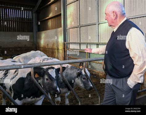 George 'Sonny' Perdue U.S. Secretary of Agriculture poses in front of ...