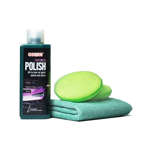 Osren Car Polishing Wax Kit, Includes Luminous Paintwork Polish ...