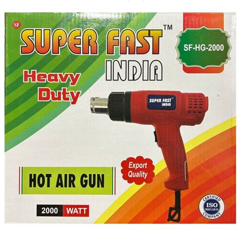 Super Fast SF-HG-2000 Heat Gun – 2000W Heavy Duty Hot Air Gun ...