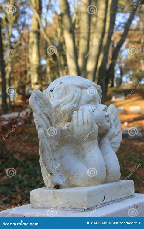 Guardian Angel Grave Ornament Stock Image - Image of catholic, guardian ...