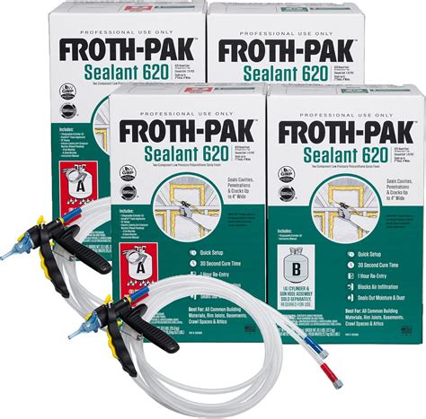 Froth-Pak 620 Spray Foam Sealant Kit, 15ft Hose. Low India | Ubuy