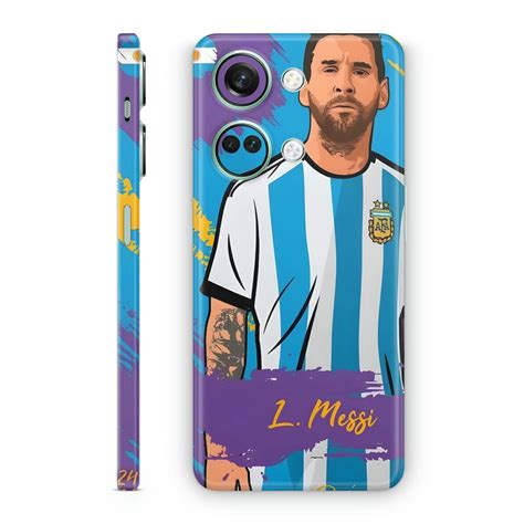 Mobile Skin Wrap Lionel Messie Card Design : Protect Your Phone and Add ...