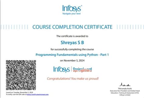 Image result for Python GUI Application Development Projects Infosys Springboard Certifiacate
