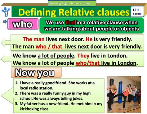 Relative Clause Examples 的图像结果