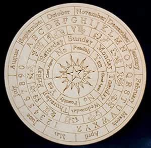 Jet International Jet Star Pendulum Board – Wooden Dowsing Divination ...