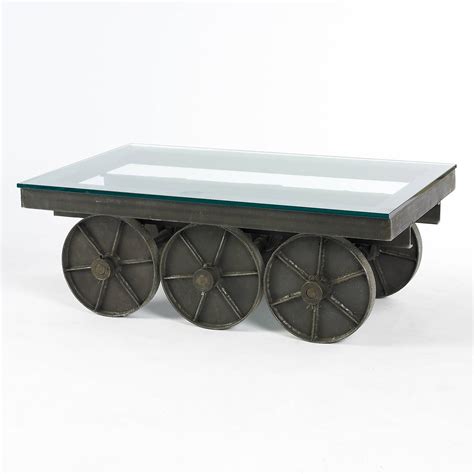 Coffee Table With Caster Wheels
