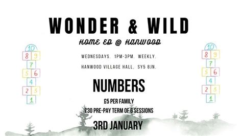 Numbers Week, Hanwood Village Hall And Recreation Ground, Shrewsbury, 3 ...