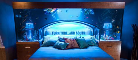 Famous Fish Tank Bed. Furnitureland South. | Bed design, Awesome ...