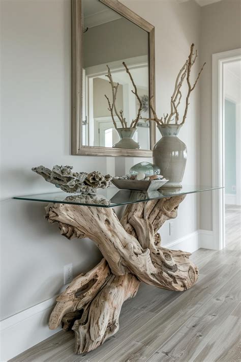 40 Unique Farmhouse Entry Table Decor Designs for Modern Homes ...