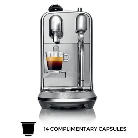 Nespresso Creatista Plus , Stainless Steel – Pods Of The World