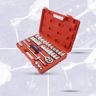 Hillgrove 32pieces Heavy 1 2 Inch Combinational Ratchet Socket Wrench ...