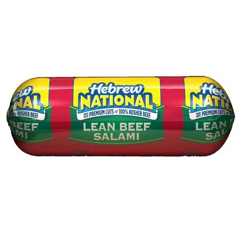 Hebrew National Lean Beef Salami Roll (12 oz) Delivery or Pickup Near ...