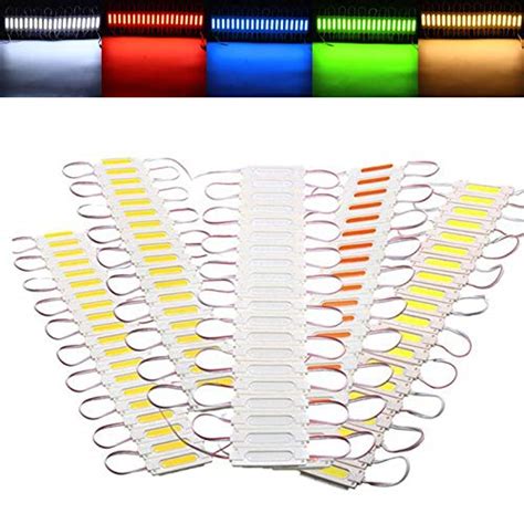 Speedwav 20 PCS WATERPROOF COB INJECTION LED MODULE STRIP LIGHT WINDOW ...