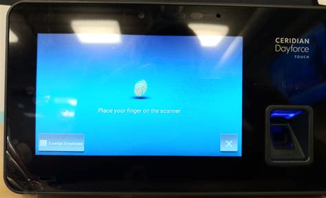 Image result for Dayforce Touch Screen