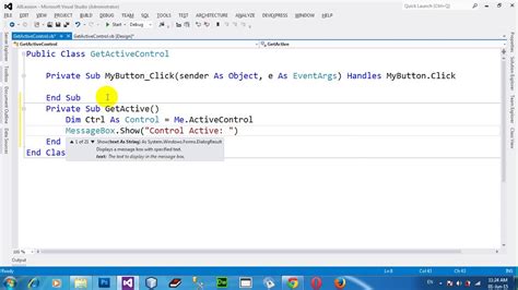 Image result for How to Create a Control in VB.NET 9