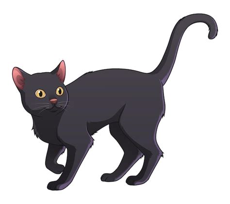 Bombay-Katzen-Karikatur-Tierillustration | Premium Vektor