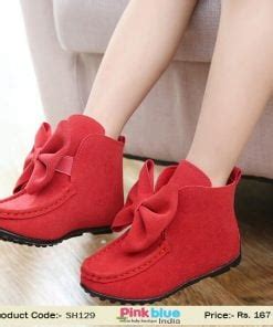 Beautiful Designer Pink Princess Birthday Shoes in India