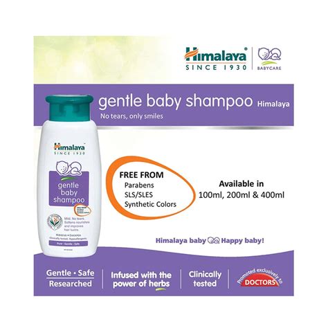 Buy HIMALAYA GENTLE BABY SHAMPOO - 400ML (BUY 2 GET 1) Online & Get ...