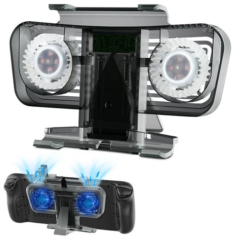 Fan for Steam Deck Fan Cooler with Kickstand for Stream Deck Cooling ...