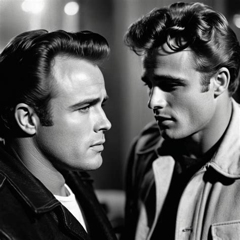 Marlon Brando And James Dean