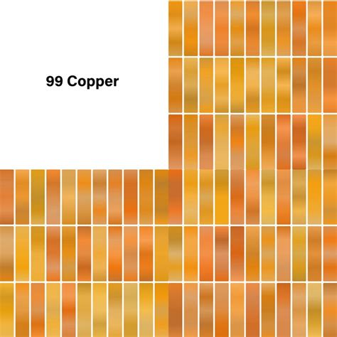 Collection of 99 copper and orange gradient swatches | Premium Vector