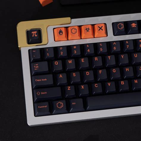 Dark Carbon Cherry PBT Keycaps – CuriosityCaps