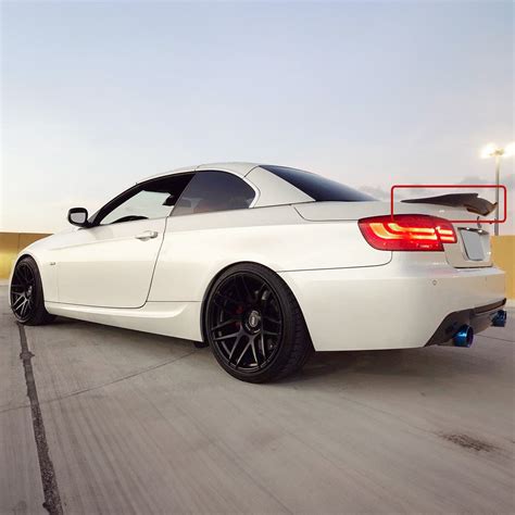 E93 3 Series BMW Spoiler Carbon Fiber 2006-13 – Bayoptiks