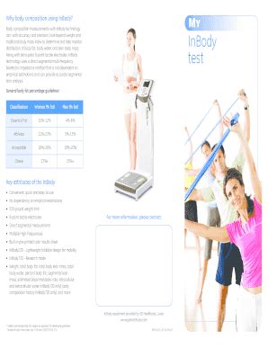 Fillable Online Why body composition using InBody Fax Email Print ...