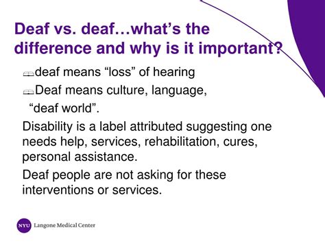 PPT - Deaf and Hard of Hearing Cultural Considerations in Communication ...