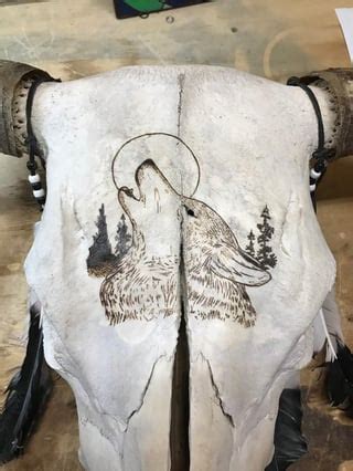 Pyrography On Bone 的图像结果