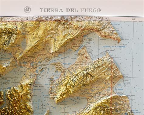 Tierra Del Fuego On Map
