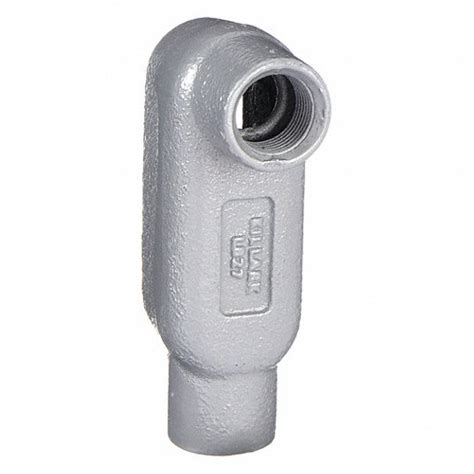 Iron, Powder Coated, Conduit Outlet Body - 2NA56|LB17 - Grainger