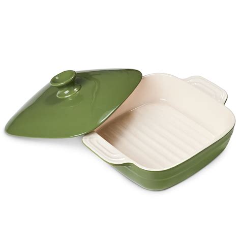 DOWAN Casseroles dish with lids, Ceramic Baking Dish With Lid ...