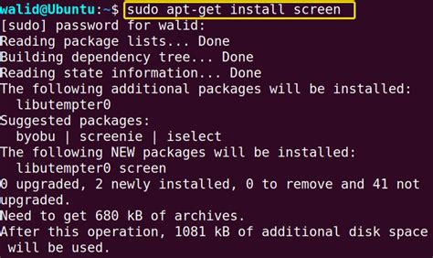Image result for Screen Command Linux Bash
