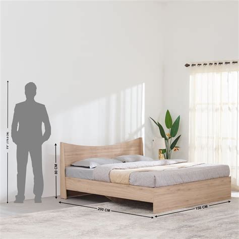 Buy Helios Alton Queen Bed from Alton by Home Centre at just INR 29998.0