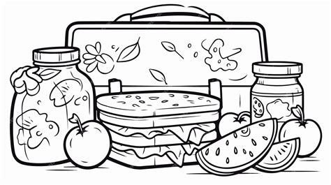 Lunch Box Coloring 的图像结果