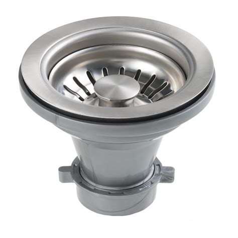 Kraus 3.5-in Stainless Steel Rust Resistant Strainer ST-1 at Lowes.com