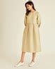 Buy Beige Dresses for Women by Ancestry Online | Ajio.com