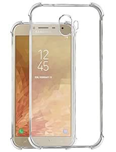 JGD PRODUCTS Shock Proof Transparent Silicone Protective Soft Back Case ...